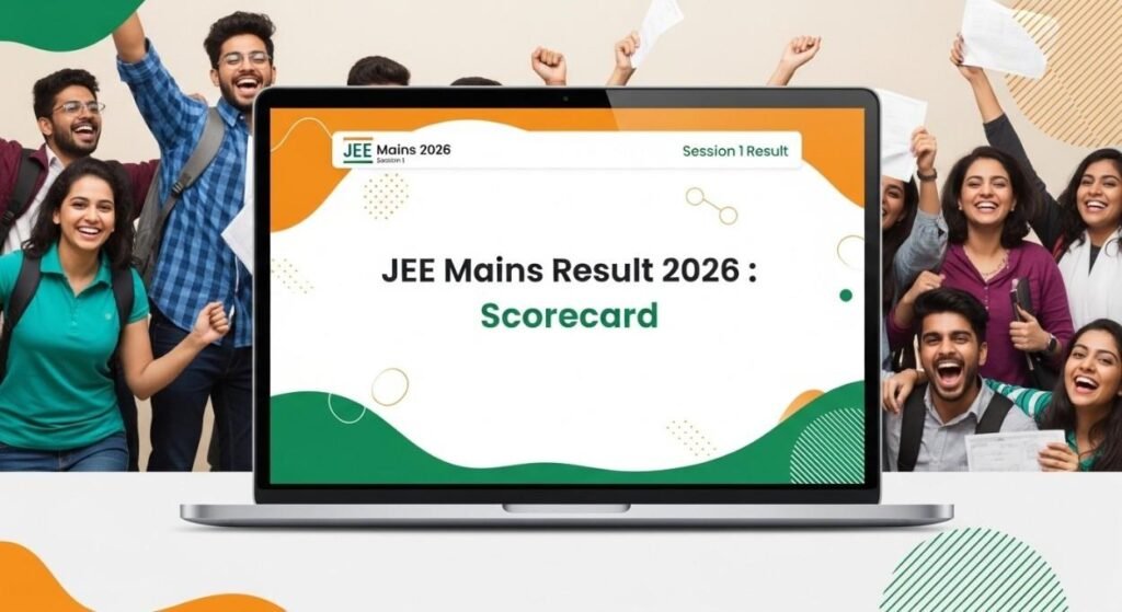 JEE Mains Result 2026: Session 1 Scorecard और Cutoff हुआ जारी, ऐसे करें चेक