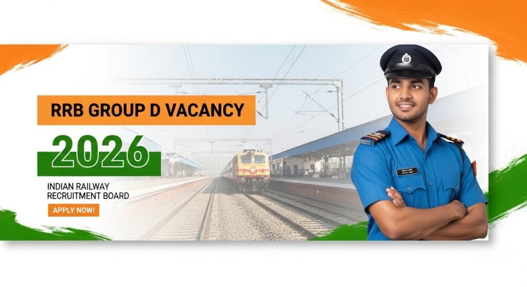 RRB Group D Vacancy 2026: 32,438 पदों पर भर्ती जारी — योग्यता, आवेदन और चयन प्रक्रिया की पूरी जानकारी