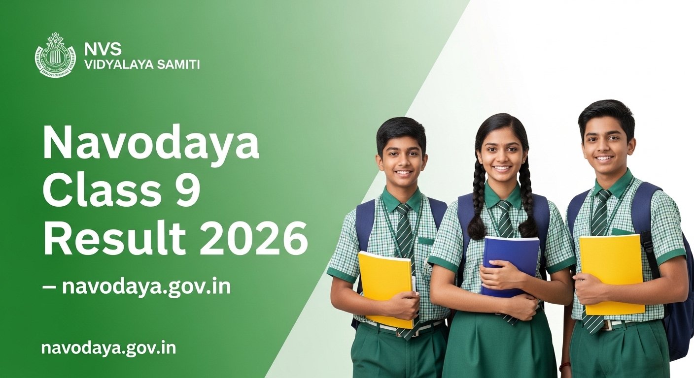 Navodaya Class 9 Result 2026: JNVST 9th Selection List — Cut Off, PDF Download और Admission की पूरी जानकारी