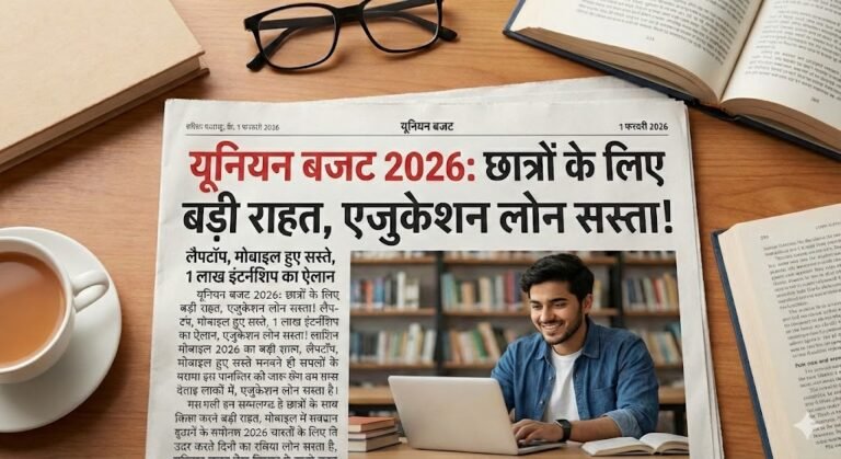 Union Budget 2026 for Students: एजुकेशन, जॉब्स और लोन पर सरकार के बड़े फैसले | Student Analysis