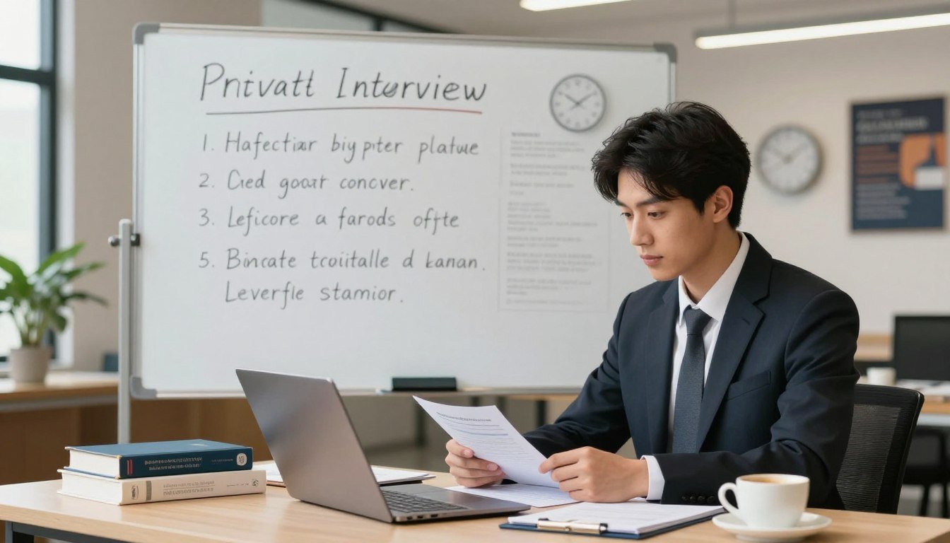 private banking interview preparation